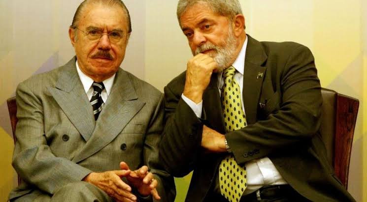 Sarney declara apoio a Lula