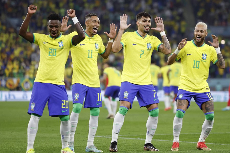 Copa do Mundo: Seleção brasileira mostra suas dancinhas em goleada sobre a Coreia