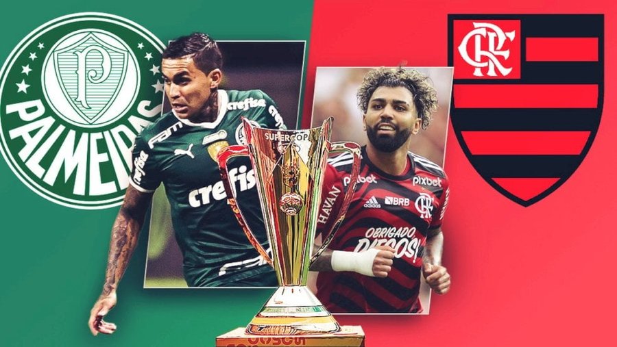 Palmeiras e Flamengo fazem decisão da Supercopa