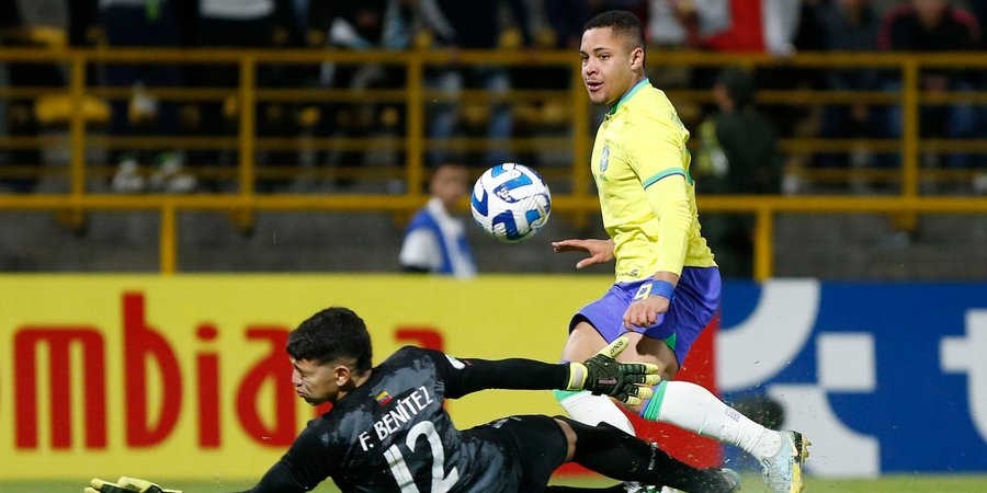 Brasil mantém liderança do hexagonal final do Sul Americano sub 20