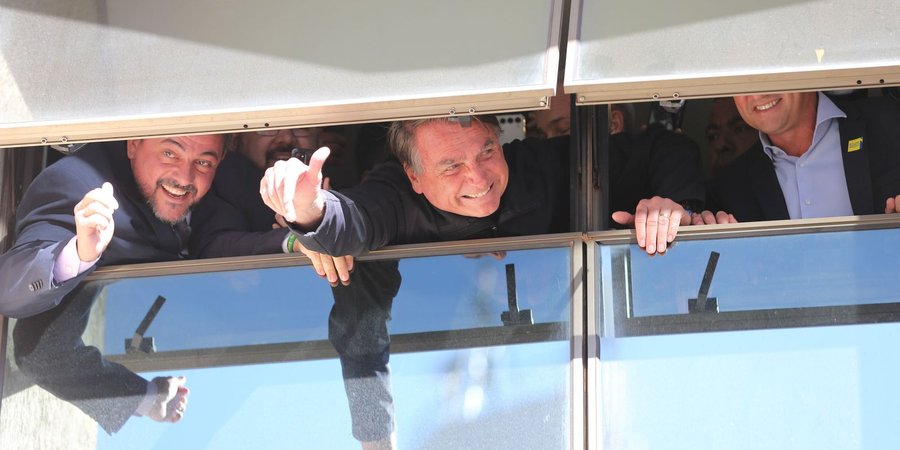 Ex presidente Jair Bolsonaro chega ao Brasil