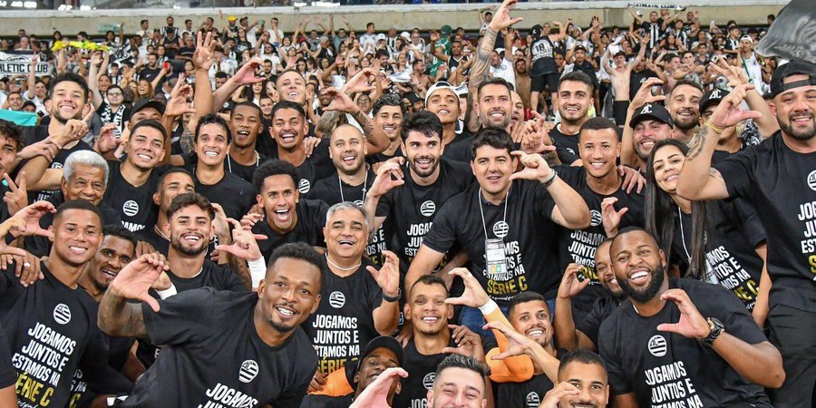 Athletic Club MG sobe à Série C ao vencer Bahia de Feira no agregado
