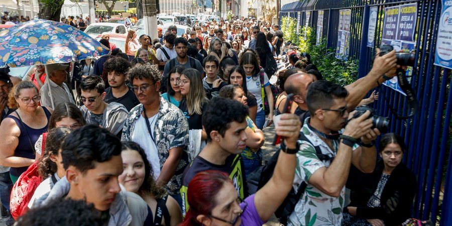 Primeiro dia de provas do Enem 2023 registra 28,1% de ausências