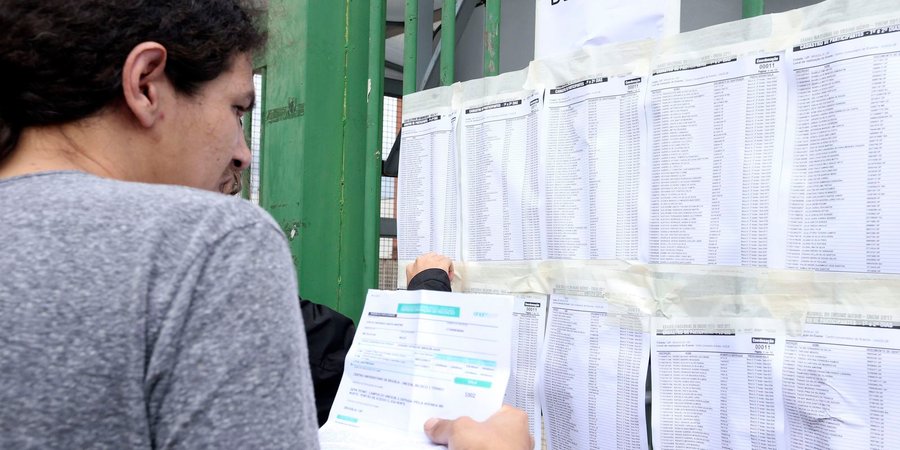 Sala de controle monitora 9,4 mil locais de aplicação do Enem no país 