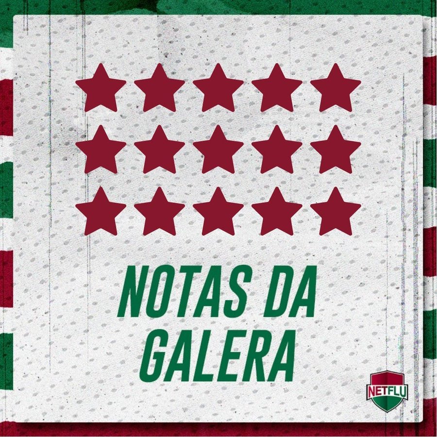 Notas da Galera: avalie as atuações dos atletas do Fluminense contra o Volta Redonda