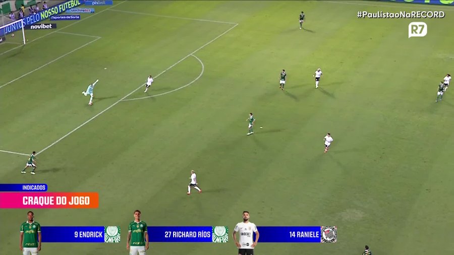 Cartão vermelho! Cássio faz falta em Rony e é expulso