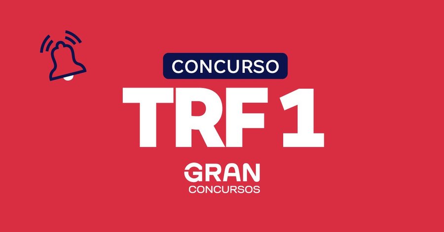 Edital TRF 1 publicado! Concurso paga R$ 13,9 mil! Confira