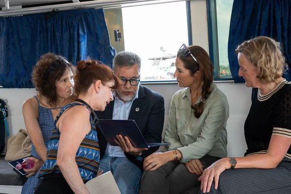 Em viagem pelo Brasil, rainha Mary da Dinamarca visita Brasília