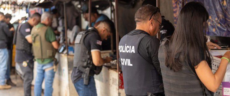 Meu Celular de Volta: duas pessoas são presas durante fiscalização no comércio informal de São Luís