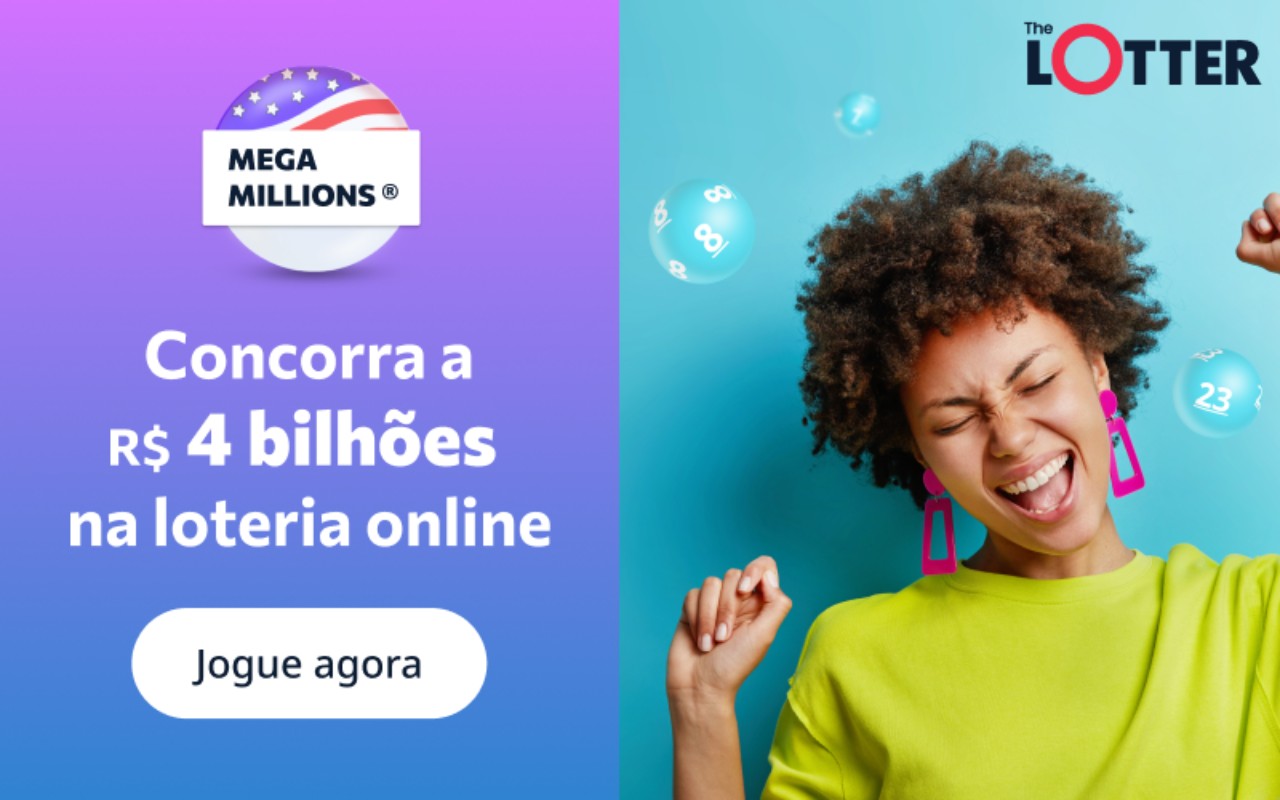 A Mega Millions está dando um jackpot de R$ 4 bilhões nesta sexta (13)