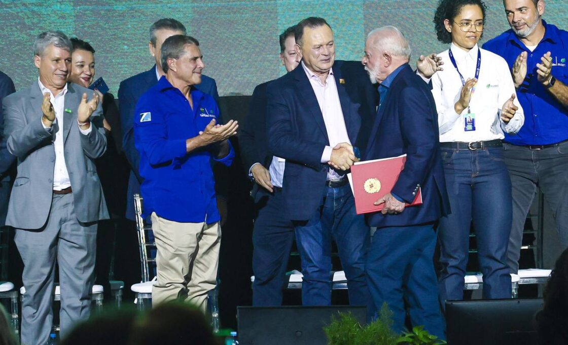 Governador Carlos Brandão participa de inauguração de fábrica da Suzano no Mato Grosso do Sul