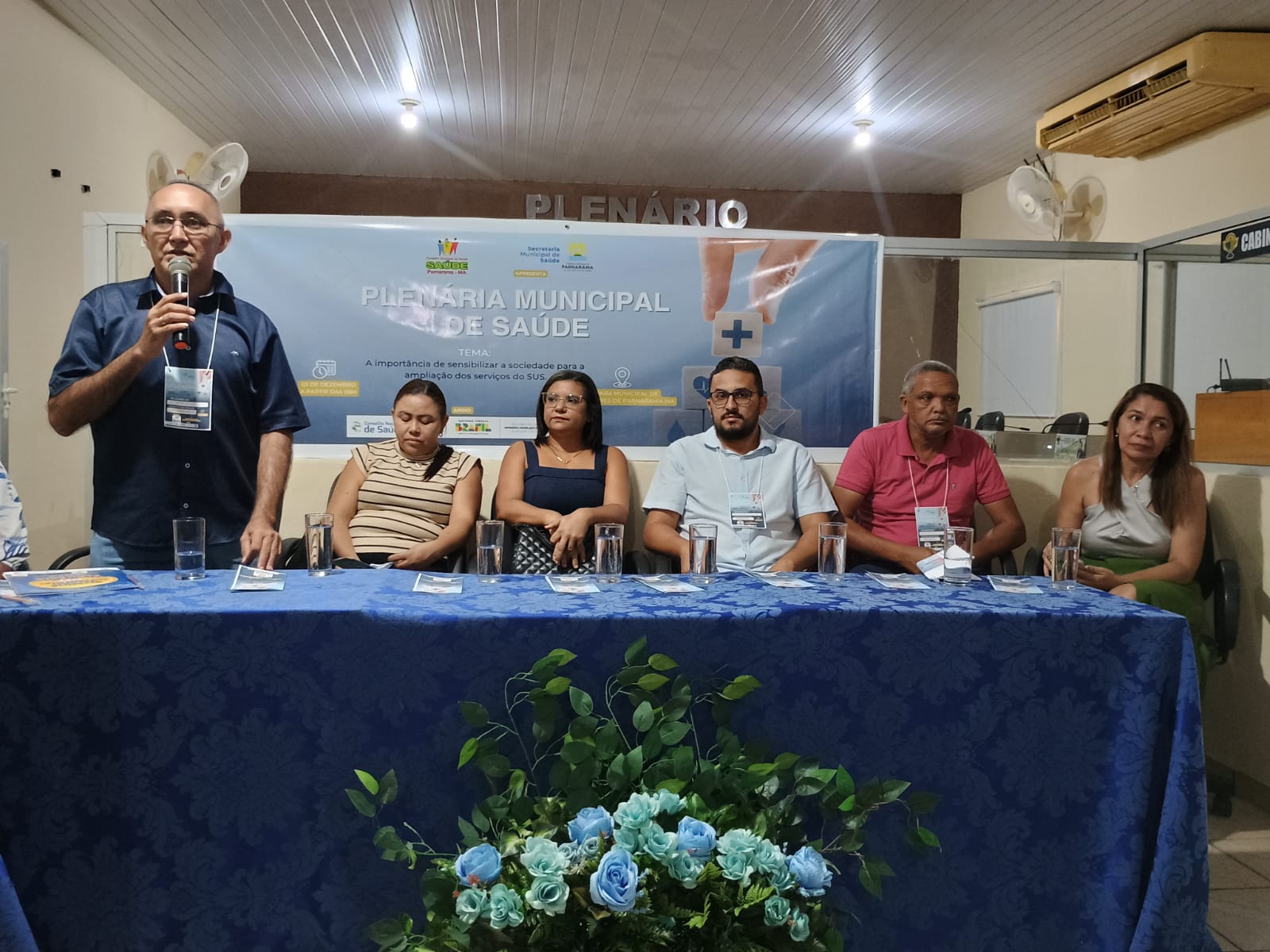 Prefeitura de Parnarama realiza mais uma Plenária Municipal de Saúde