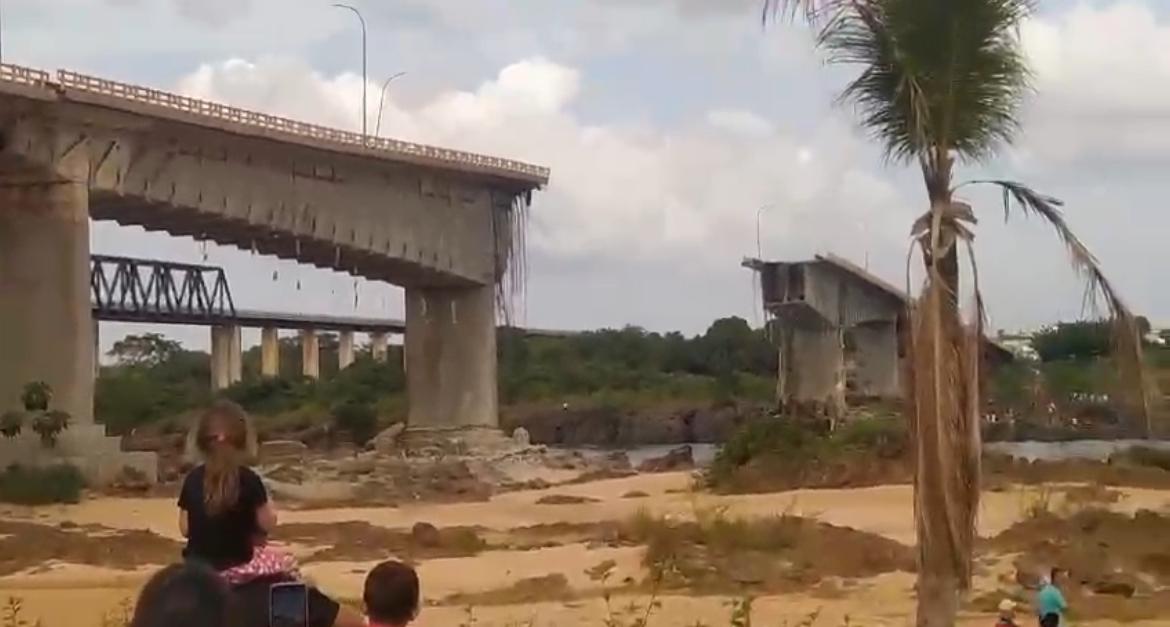 PRF divulga opções de desvios após queda de ponte entre MA e TO