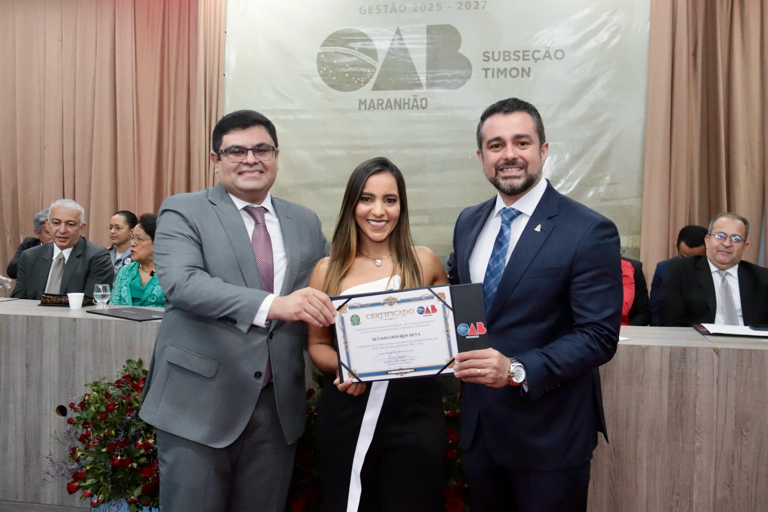 Betânia Reis é empossada como conselheira da Subseção OAB Timon para o Triênio 2025-2027