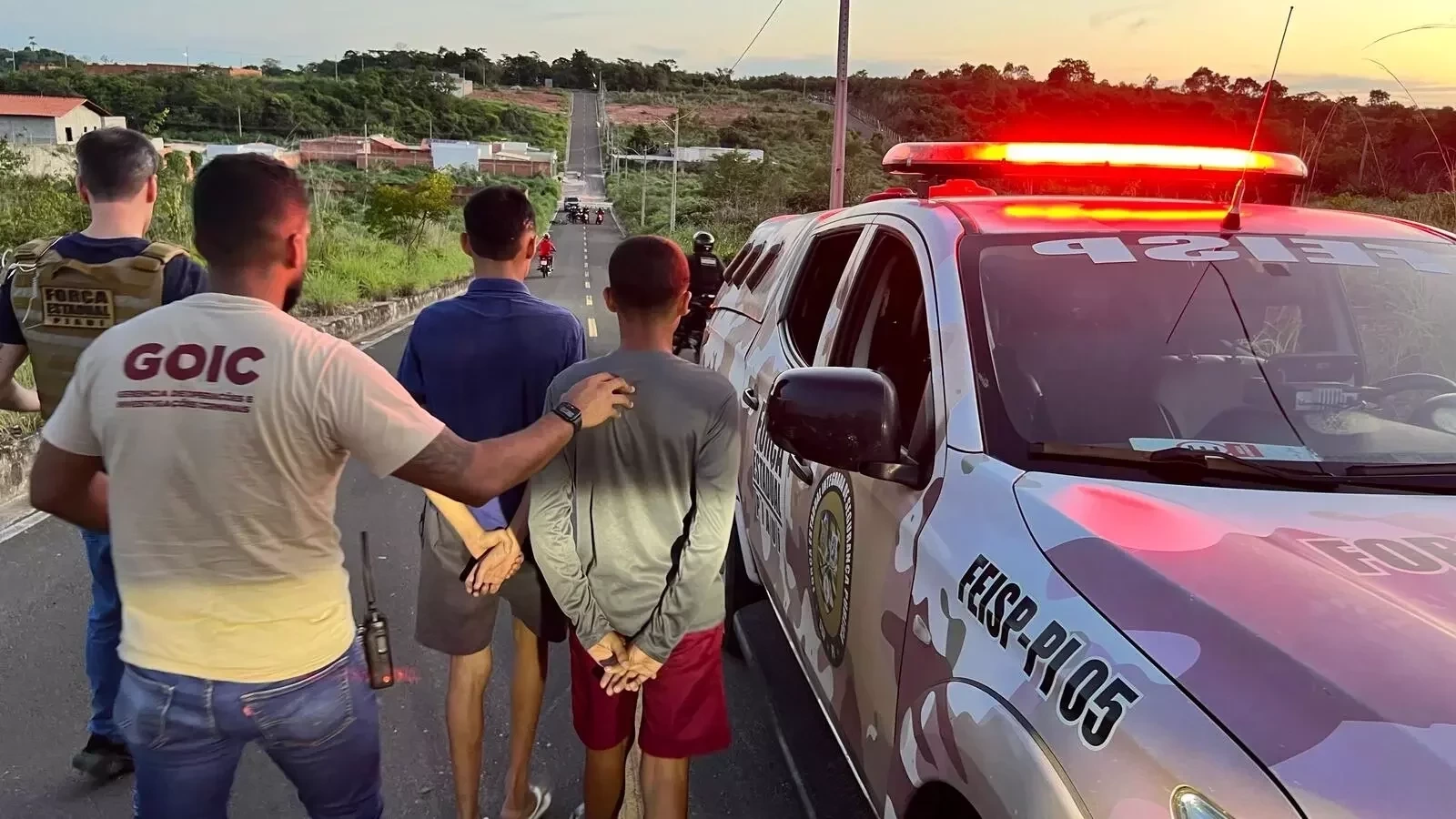 Sete pessoas são presas durante operação contra “grau” em Teresina