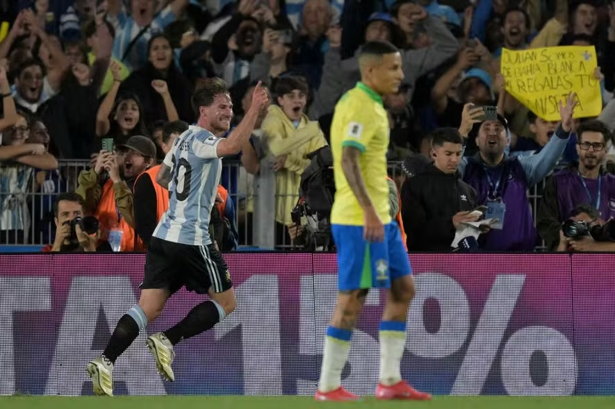 Brasil sofre dura goleada contra a Argentina