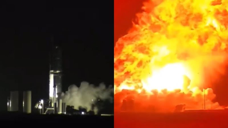 Foguete da SpaceX explode durante teste no Texas