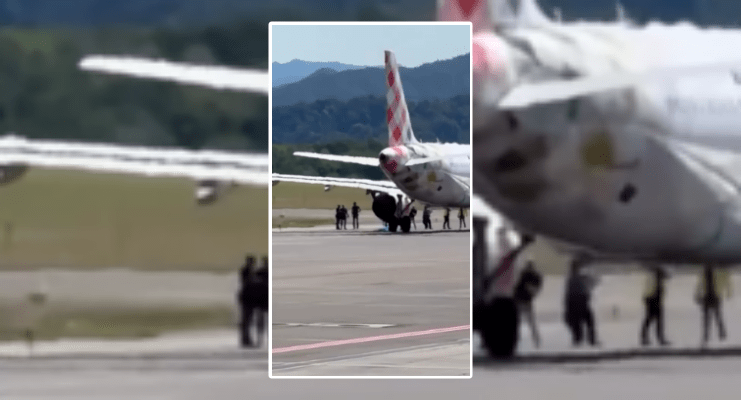 Homem morre ao ser sugado por turbina de avião em aeroporto na Itália