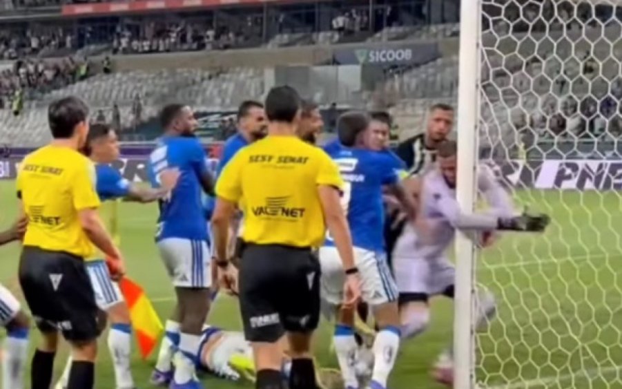 Súmula da final do Mineiro registra 23 expulsões depois de confusão entre jogadores