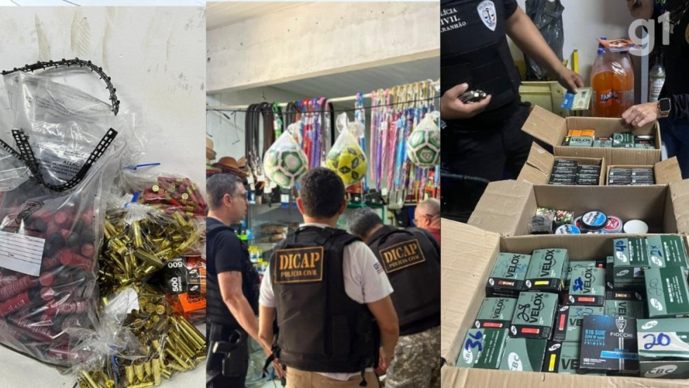 Polícia Civil prende cinco pessoas por comércio ilegal de munições em Parnarama