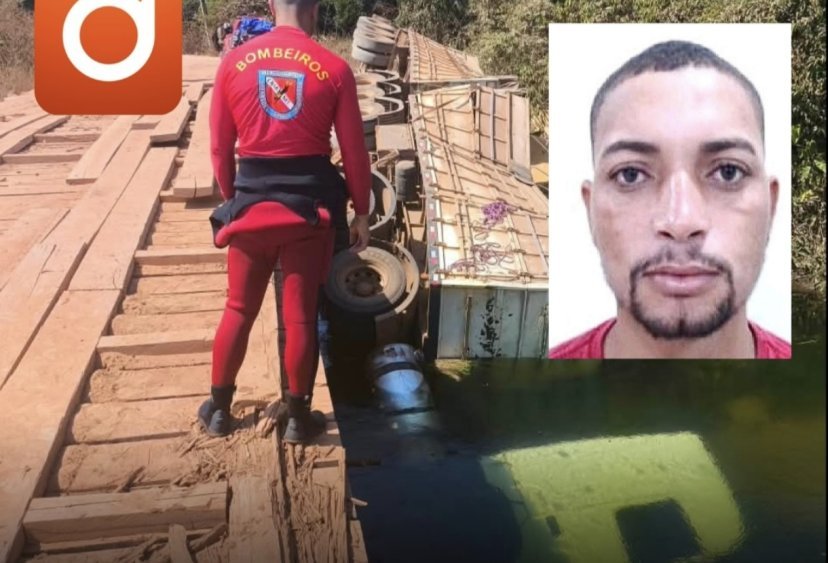 Parnaramense morre após caminhão cair de ponte sobre o Rio Mirassol, em Mato Grosso